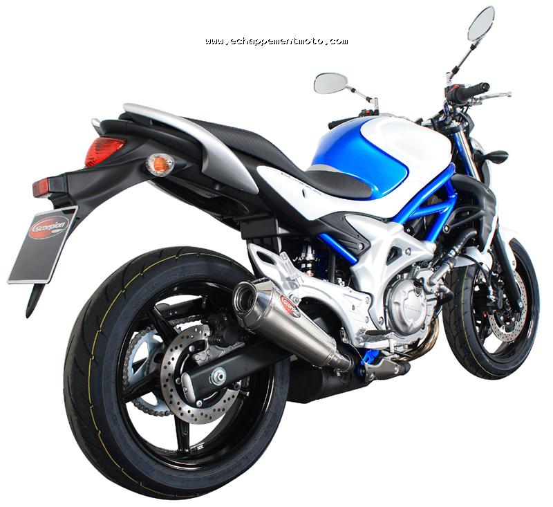 echappement moto SUZUKI Gladius 650 scorpion